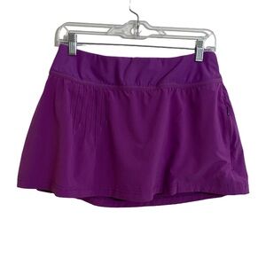 Title Nine Purple Tennis Skirt Golf Pickleball Activewear Tenniscore Medium